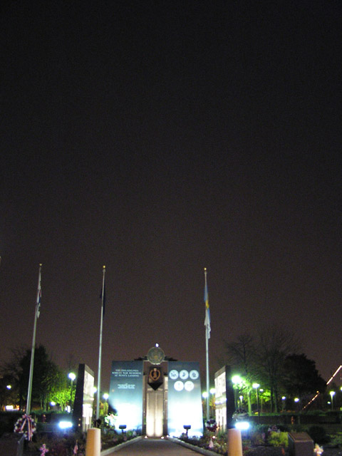 The Korean War Memorial in Philadelphia