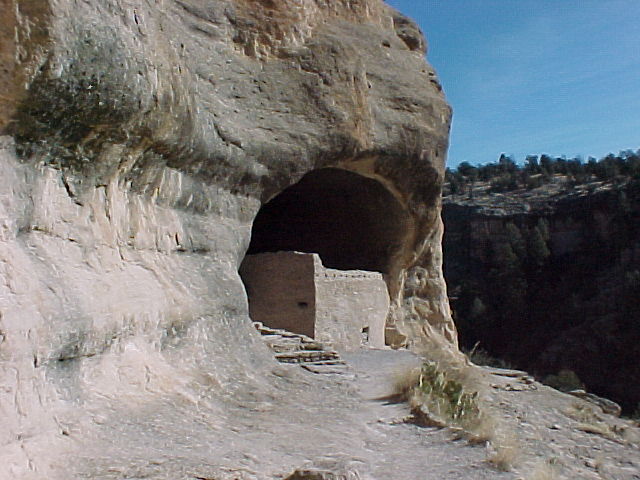 The first cave